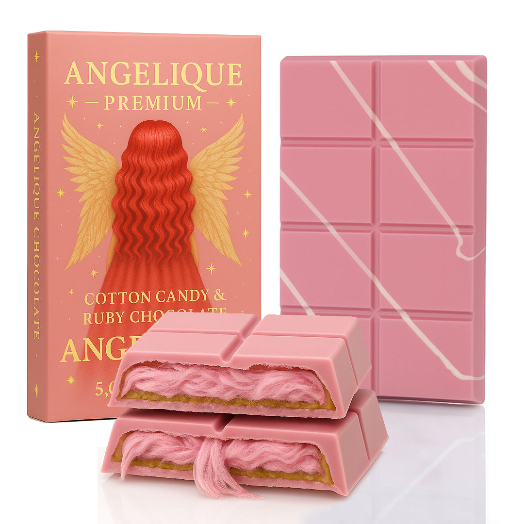 Angel Hair Ruby Chocolate Bar – Pomegranate Cotton Candy, Pistachio & Crispy Kadayif