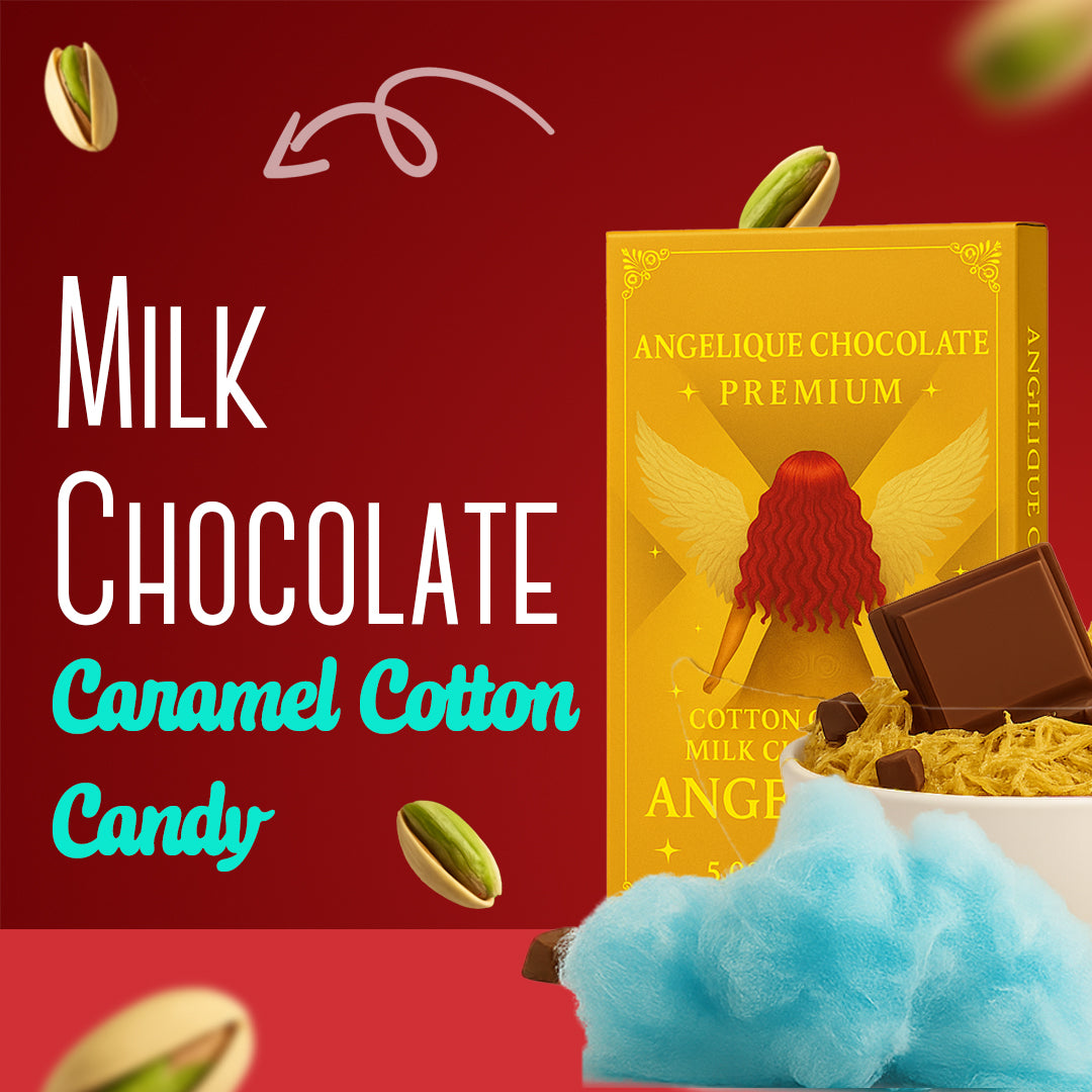Angel Hair / Caramel Cotton Candy & Milk Chocolate